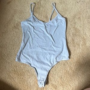 Light blue bodysuit